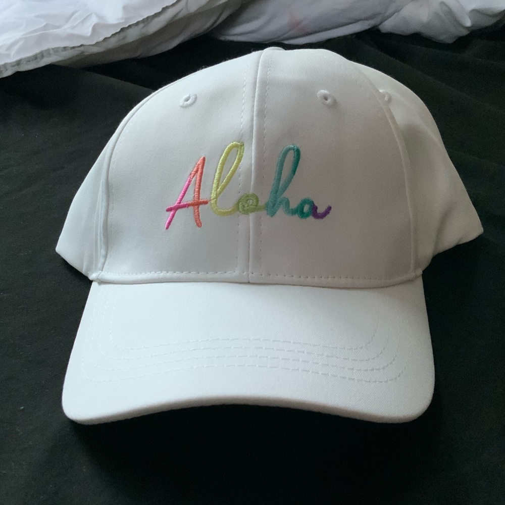 Tommy Bahamas Aloha white hat